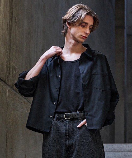 CLEL】Royal Oxford Cropped Shirt / ロイヤルオックスフォード