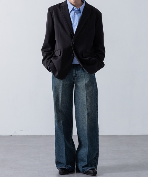 CLEL（クレイル）の「【CLEL】Royal Oxford Cropped Shirt / ロイヤル