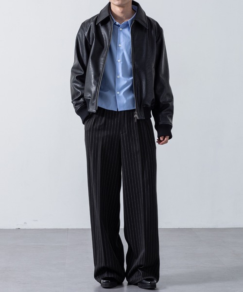 CLEL（クレイル）の「【CLEL】Royal Oxford Cropped Shirt / ロイヤル