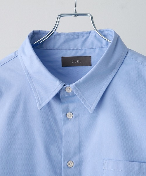 CLEL（クレイル）の「【CLEL】Royal Oxford Cropped Shirt / ロイヤル