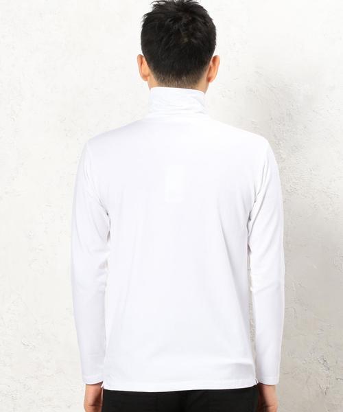 green label relaxing(グリーンレーベルリラクシング)の「KC SUPIMA タートルネック カットソー L/S◆(Tシャツ/カットソー・メンズ・グレー/ホワイト・LARGE/MEDIUM/SMALL)」の4枚目の写真