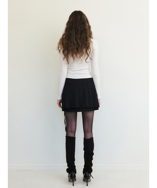 ETMON(エトモン)の「Layered Halter Strap T-Shirt, Cream(Tシャツ/カットソー・レディース・クリーム・FREE)」の4枚目の写真