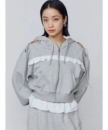 EMODA | カットアウトリボンフーディ(パーカー)