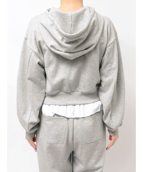 EMODA（エモダ）の「カットアウトリボンフーディ（パーカー・レディース・グレー/ブラック/ライトグレー・FREE）」の19枚目の写真
