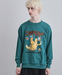 tk.TAKEO KIKUCHI（ティーケータケオキクチ）の「ポップ刺繍スウェット（スウェット）」