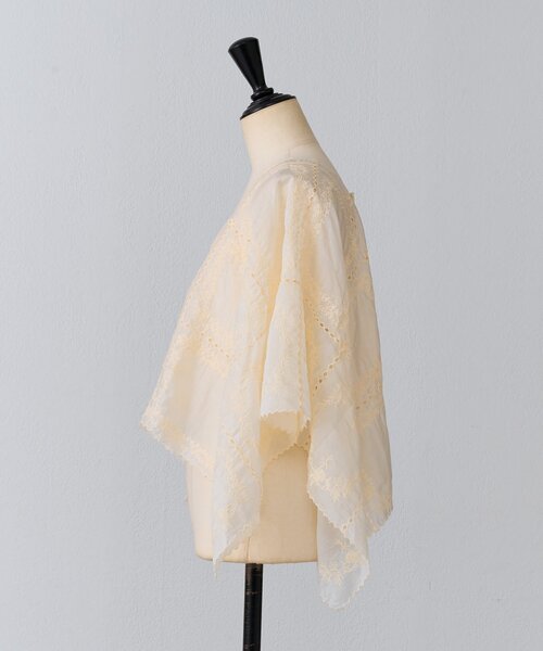 BEARDSLEY（ビアズリー）の「《HiROMITHiSTLE》スクエアフレームブラウス（シャツ/ブラウス・レディース・ブラック/ベージュ・FREE）」の13枚目の写真