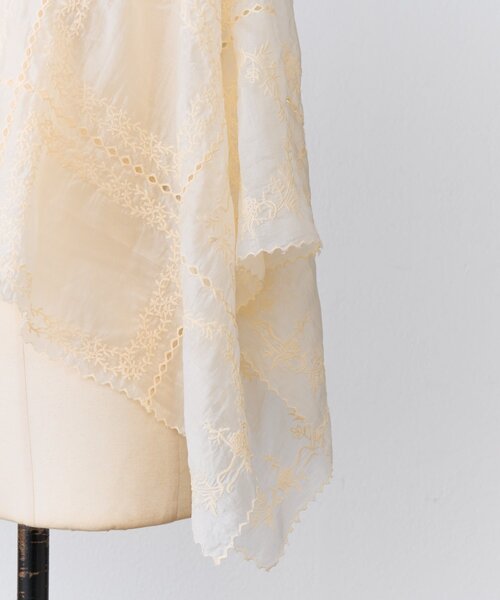 BEARDSLEY（ビアズリー）の「《HiROMITHiSTLE》スクエアフレームブラウス（シャツ/ブラウス・レディース・ブラック/ベージュ・FREE）」の19枚目の写真