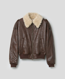MMIC（エムエムアイシー）の「PILOT JACKET (BROWN)（ライダースジャケット）」