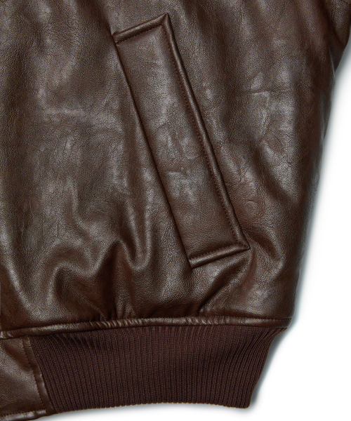 MMIC(エムエムアイシー)の「PILOT JACKET (BROWN)(ライダースジャケット・メンズ・その他・M/L/XL)」の4枚目の写真