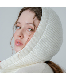 NUART STUDIO（ヌアートスタジオ）の「スカーフニットバラクラバ_ 4カラー（ニットキャップ/ビーニー）」