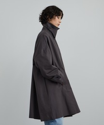 SALON adam et rope' | tacca テントシルエットステンカラーコート(ステンカラーコート)
