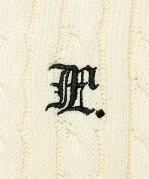 LMCの「GOTHIC CABLE TENNIS KNIT ivory(ニット/セーター・レディース・その他・S/M/L)」の6枚目の写真