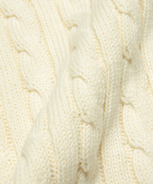 LMCの「GOTHIC CABLE TENNIS KNIT ivory(ニット/セーター・レディース・その他・S/M/L)」の7枚目の写真