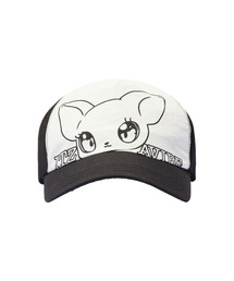 ITZAVIBE（イッザバイブ）の「CAT MONSTER TRUCKER CAP - BLACK（キャップ）」