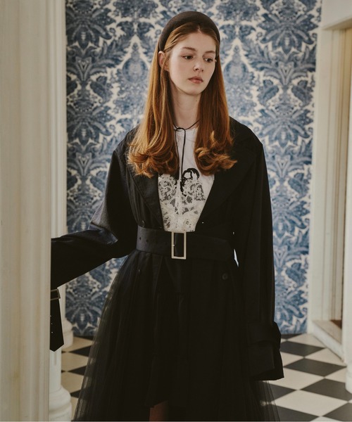 LA BELLE ETUDE(ラベルエチュード)の「Wonder Tape Tee(Tシャツ/カットソー・レディース・ブラック・1/0)」の7枚目の写真