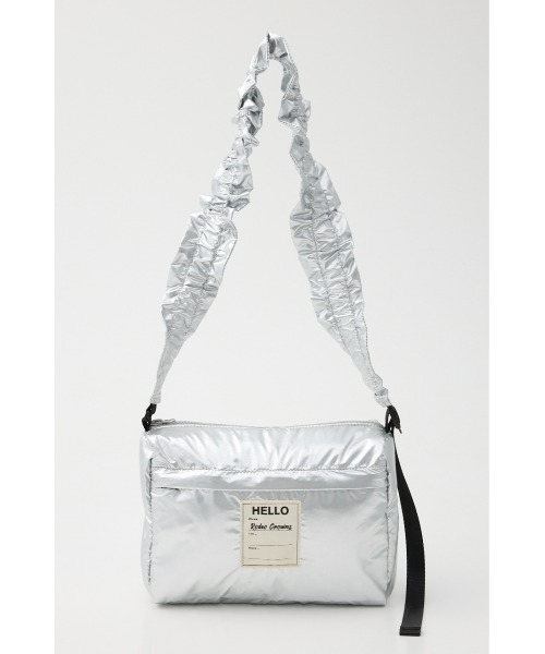 RODEO CROWNS WIDE BOWL（ロデオクラウンズワイドボウル）の「パフギャザーショルダー（ショルダーバッグ・レディース・ホワイト系その他/シルバー/ライトピンク/ブラック・FREE）」の4枚目の写真