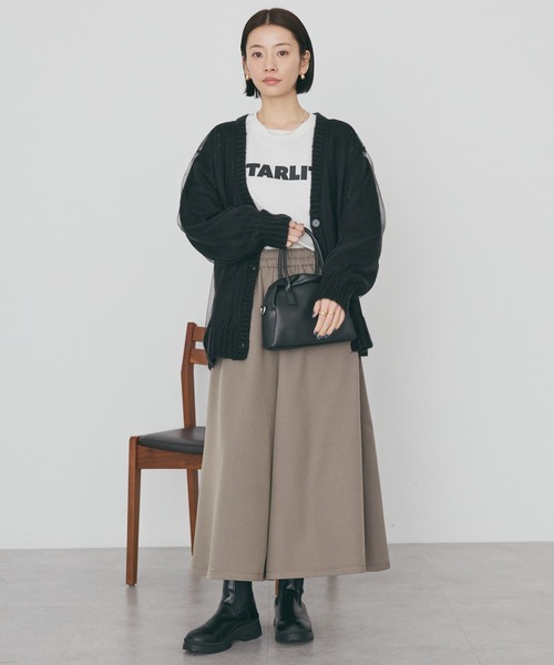 セール】チュールレイヤードカーディガン（カーディガン/ボレロ