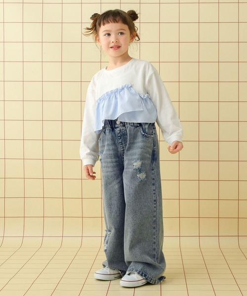LEPSIM(レプシィム)の「【KIDS】アソートデニムストレートパンツ 640790(デニムパンツ・キッズ・グレー/ブルー/ブルー系その他・140/120/130)」の21枚目の写真