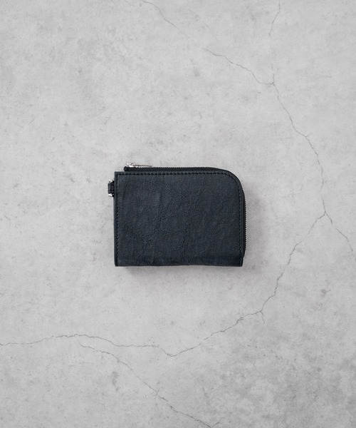 SENTI 】Dyneema Leather COMPACT ZIP WALLET / 超軽量ダイニーマ