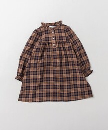 branshes（ブランシェス）の「チェック柄ワンピース（ワンピース）」