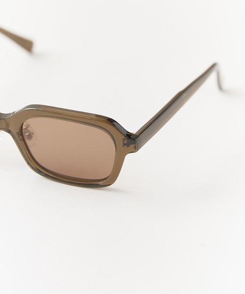 AIM（エイム）の「aim/エイム  ves サングラス カラーレンズ スクエアタイプ2026年春夏（サングラス・レディース・グレー/オリーブ・FREE）」の14枚目の写真