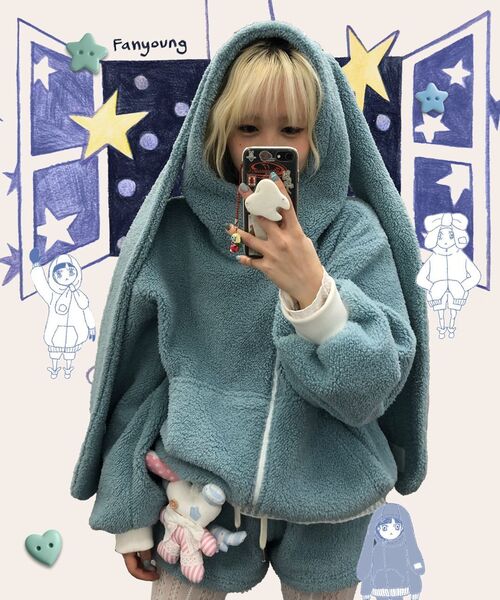 FANYOUNG（ファンヤング）の「フラッフィーショーツ - ミント（その他パンツ・レディース・その他・FREE）」の6枚目の写真