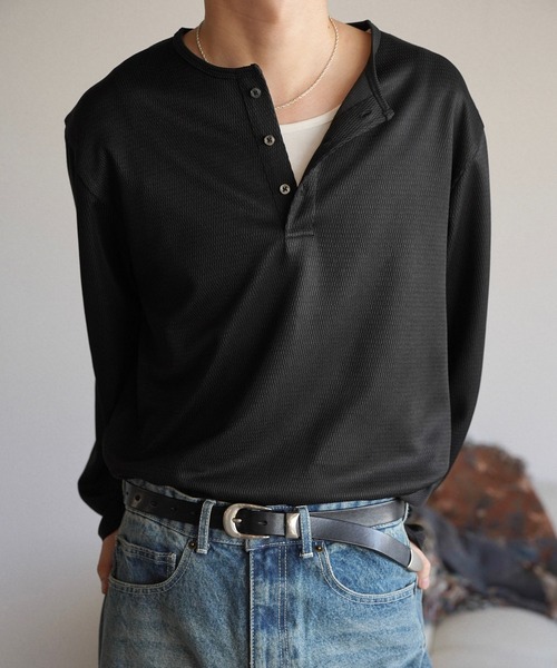 WYM LIDNM(ウィム バイ リドム)の「LEATHER WESTERN BELT(ベルト・メンズ・ブラック・M/L)」の16枚目の写真