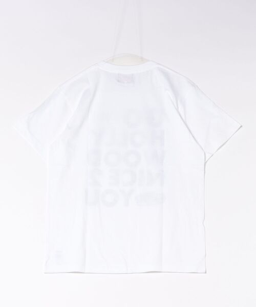 GO TO HOLLYWOOD(ゴートゥーハリウッド)の「NICE TO MEET YOU Tee(Tシャツ/カットソー・レディース・イエロー/ホワイト/ライトピンク/ブラック/オレンジ・L/M)」の6枚目の写真