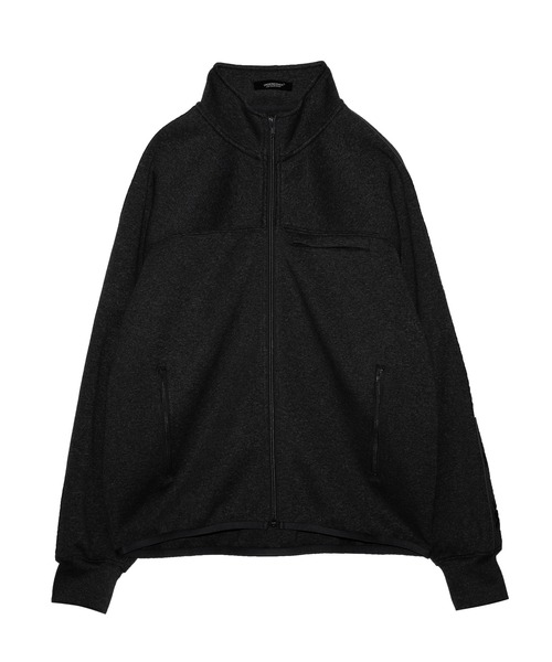 UNDERCOVER(アンダーカバー)の「UC1F9201(ジャージ・メンズ・ブラック/ヘザーチャコール・1/4/3/2)」の2枚目の写真