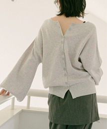 PILIT | 2way ドットジャガードカーディガン(カーディガン/ボレロ)