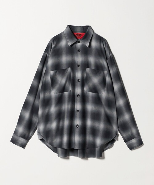 5525Gallery(ゴーゴーニーゴーギャラリー)の「【別注】 <5525gallery>オンブレ チェック シャツ(シャツ/ブラウス・メンズ・ダークブラウン/ブラック・M/L)」の20枚目の写真