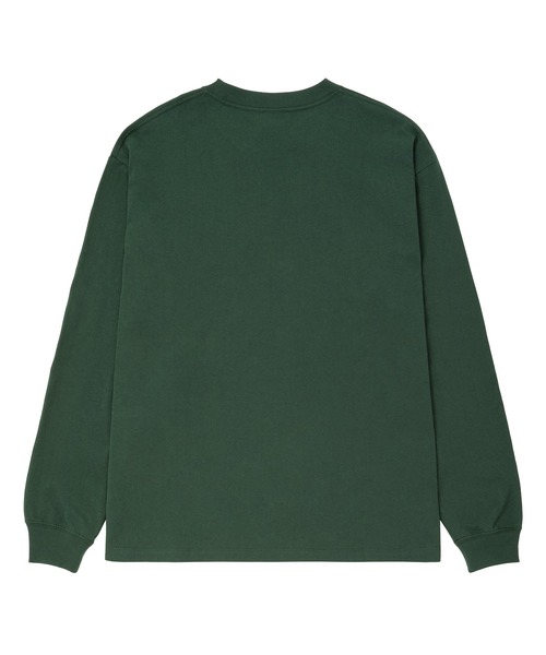 HUF(ハフ)の「BOX LOGO POCKET LS TEE(Tシャツ/カットソー・メンズ・ブラック/ダークグリーン/オレンジ系その他/ホワイト・S/M/L/XL/XXL)」の10枚目の写真