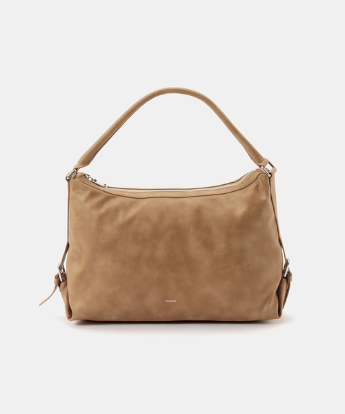STANDOIL（スタンドオイル）の「【Geek Office / ギークオフィス】STAND OIL / Mushy Bag（ハンドバッグ・レディース・キャメル/ブラウン・FREE）」の2枚目の写真