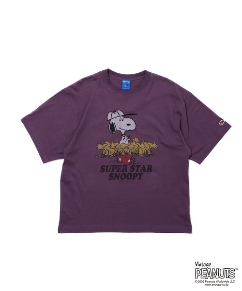 FTL x PEANUTS — футболка‑полуо́версайз с Пином и суперзвездой SNOOPY (полурукав)