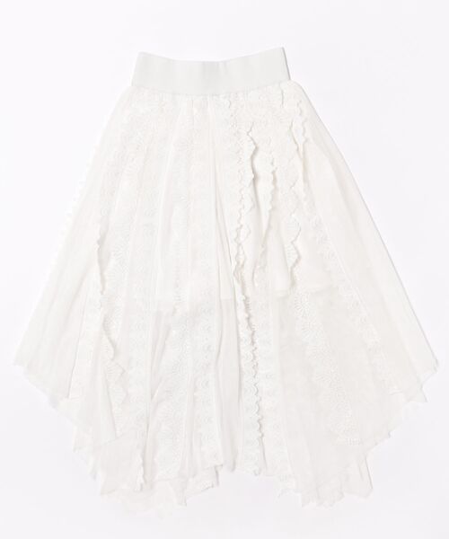 ALLSAINTS(オールセインツ)の「VASHTIE LACE MAXI SKIRT | VASHTIE レース マキシ スカート(スカート・レディース・ホワイト・4/6/8/10)」の9枚目の写真