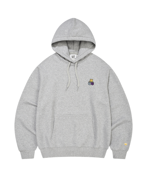Double Wappen full‑sweat серый