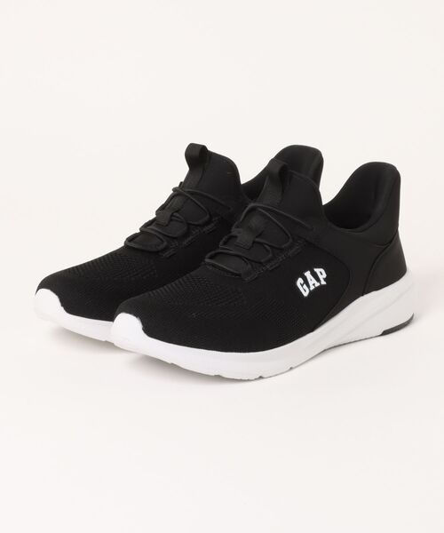 GAP(ギャップ)の「【GAP】メンズ スリッポンスニーカー(スニーカー・メンズ・ブラック/チャコール・26.0cm/27.0cm/28.0cm)」の1枚目の写真
