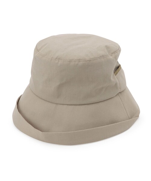 ITS'DEMO(イッツデモ)の「【吸水速乾/抗菌防臭】花粉対策ブルトンハット(ハット・レディース・ダークブラウン/ベージュ/ブラック・00)」の2枚目の写真