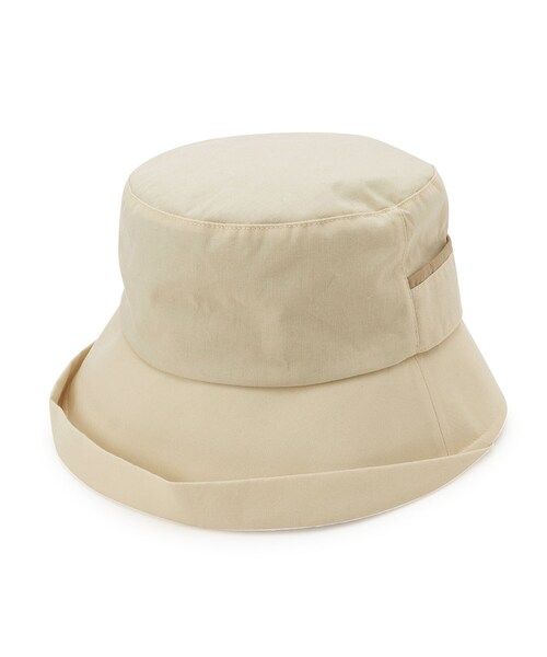 ITS'DEMO(イッツデモ)の「【吸水速乾/抗菌防臭】花粉対策ブルトンハット(ハット・レディース・ダークブラウン/ベージュ/ブラック・00)」の3枚目の写真