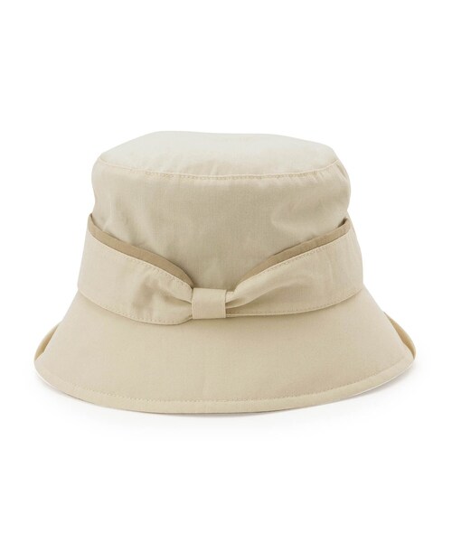 ITS'DEMO(イッツデモ)の「【吸水速乾/抗菌防臭】花粉対策ブルトンハット(ハット・レディース・ダークブラウン/ベージュ/ブラック・00)」の7枚目の写真