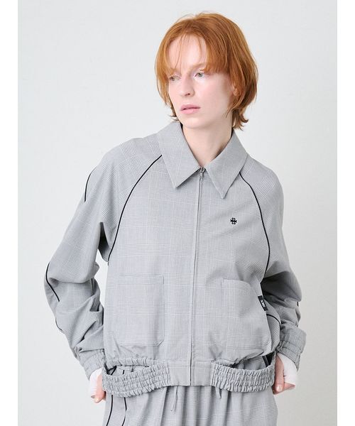 SORIN(ソリン )の「Design Hem Line Blouson/デザインヘム ラインブルゾン(ブルゾン・レディース・チェック/ネイビー・38)」の7枚目の写真