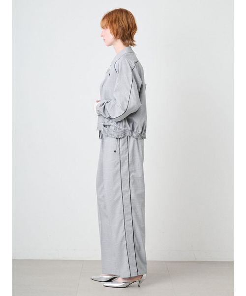 SORIN(ソリン )の「Design Hem Line Blouson/デザインヘム ラインブルゾン(ブルゾン・レディース・チェック/ネイビー・38)」の9枚目の写真