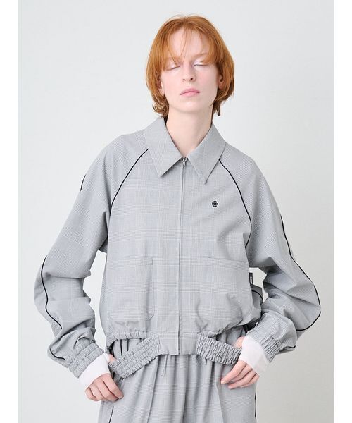 SORIN(ソリン )の「Design Hem Line Blouson/デザインヘム ラインブルゾン(ブルゾン・レディース・チェック/ネイビー・38)」の10枚目の写真