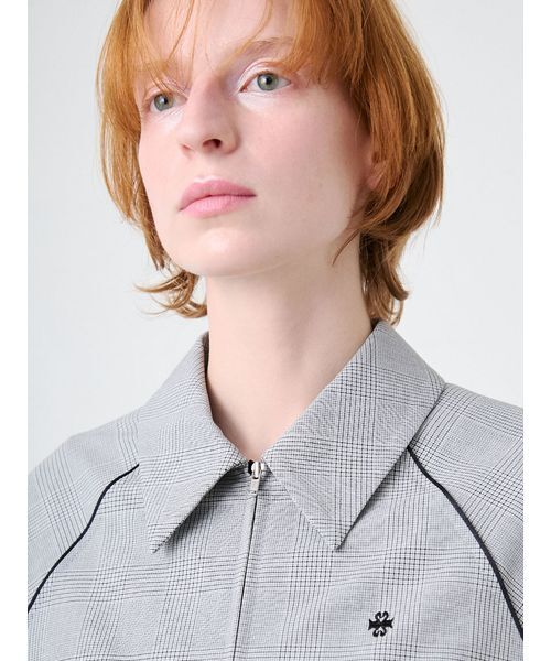 SORIN(ソリン )の「Design Hem Line Blouson/デザインヘム ラインブルゾン(ブルゾン・レディース・チェック/ネイビー・38)」の14枚目の写真