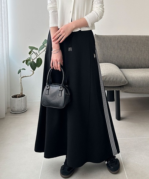 U.S. POLO ASSN.（ユーエスポロアッスン）の「GeeRA別注【U.S. POLO ASSN.】サイドラインスカート（スカート・レディース・ブラック/グレー・SMALL/MEDIUM/LARGE/X-LARGE）」の7枚目の写真