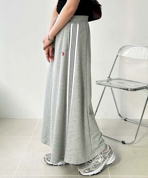 U.S. POLO ASSN.（ユーエスポロアッスン）の「GeeRA別注【U.S. POLO ASSN.】サイドラインスカート（スカート・レディース・ブラック/グレー・SMALL/MEDIUM/LARGE/X-LARGE）」の12枚目の写真