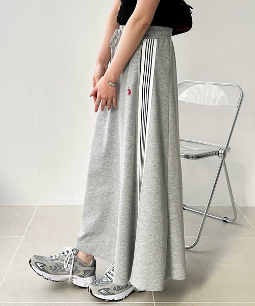 U.S. POLO ASSN.（ユーエスポロアッスン）の「GeeRA別注【U.S. POLO ASSN.】サイドラインスカート（スカート・レディース・ブラック/グレー・SMALL/MEDIUM/LARGE/X-LARGE）」の13枚目の写真