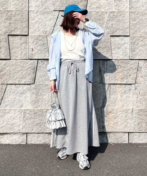 U.S. POLO ASSN.(ユーエスポロアッスン)の「GeeRA別注【U.S. POLO ASSN.】サイドラインスカート(スカート・レディース・ブラック/グレー・SMALL/MEDIUM/LARGE/X-LARGE)」の5枚目の写真