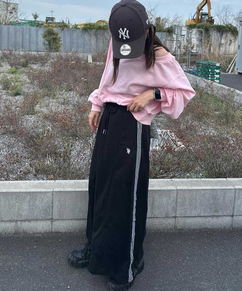 U.S. POLO ASSN.(ユーエスポロアッスン)の「GeeRA別注【U.S. POLO ASSN.】サイドラインスカート(スカート・レディース・ブラック/グレー・SMALL/MEDIUM/LARGE/X-LARGE)」の14枚目の写真