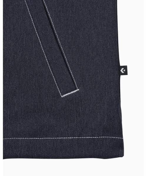 CONVERSE(コンバース)の「SYNTHETIC DENIM JACKET L / シンセティックデニムジャケットL(その他アウター・レディース・ネイビー・S/M/L)」の4枚目の写真